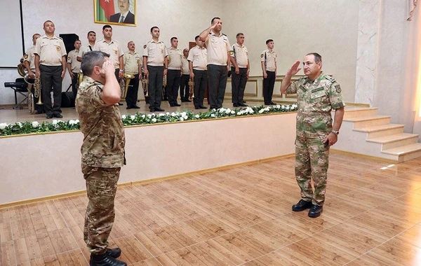 Hərbi hissənin yaradılmasının ildönümü münasibətilə tədbir keçirilib - FOTO