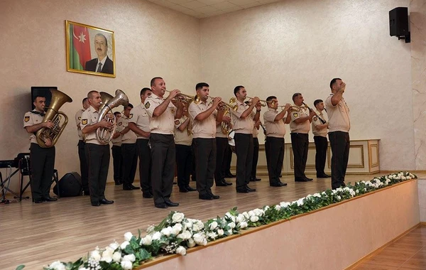 Hərbi hissənin yaradılmasının ildönümü münasibətilə tədbir keçirilib - FOTO