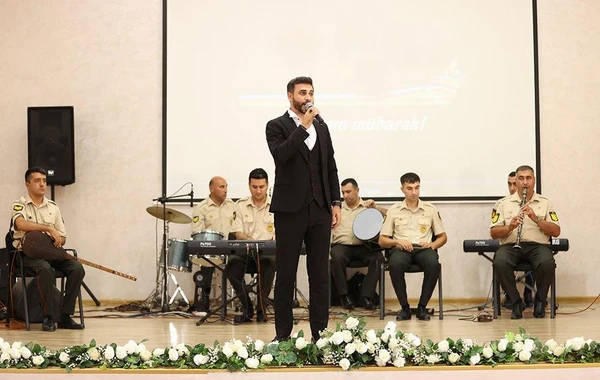 Hərbi hissənin yaradılmasının ildönümü münasibətilə tədbir keçirilib - FOTO