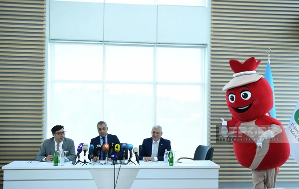 Bakıda keçiriləcək dünya çempionatının loqosu və maskotu təqdim olunub - FOTO