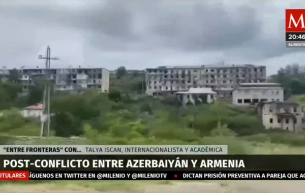 Meksikanın nüfuzlu televiziya kanalında Şuşadan reportaj yayımlanıb - FOTO