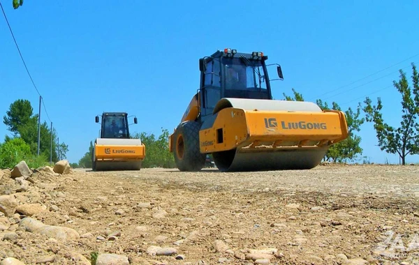 Ağdam-Hindarx-Ağcabədi avtomobil yolu yenidən qurulur - FOTO