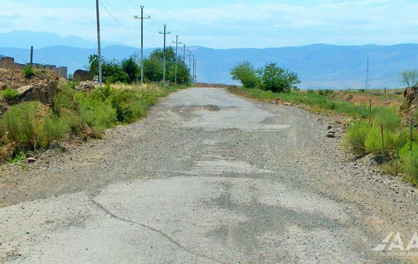 Ağdam-Hindarx-Ağcabədi avtomobil yolu yenidən qurulur - FOTO