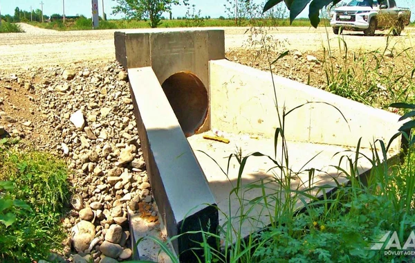 Ağdam-Hindarx-Ağcabədi avtomobil yolu yenidən qurulur - FOTO