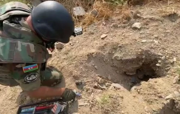 Paytaxtın Ziya Bünyadov prospektində hərbi sursat aşkarlanıb - FOTO/VİDEO