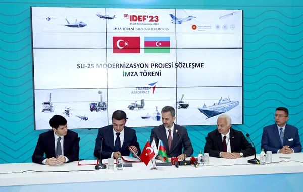 Müdafiə Nazirliyi: "Azərbaycanın Su-25 təyyarələri Türkiyədə təkmilləşdiriləcək" - FOTO