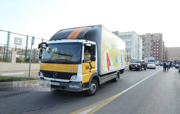 Daha bir neçə ailə Laçına yola salınıb - FOTO