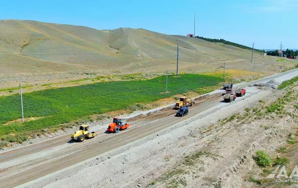 Horadiz–Zəngilan avtomobil yolu əsaslı təmir olunur - FOTO/VİDEO