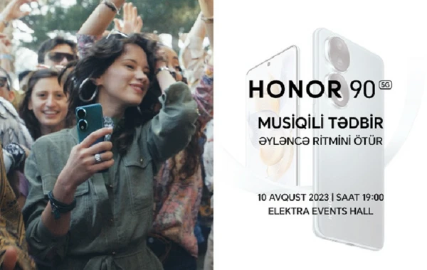 200 MP kameralı Honor 90 ilə “Əyləncə Ritmini Ötür!”