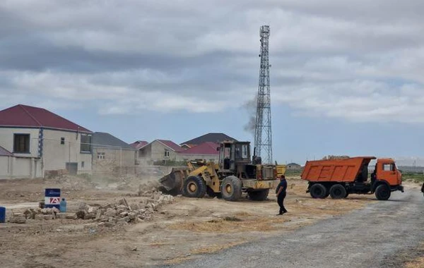 Bakıda gecə ilə 60 sot torpaq zəbt olundu - Dövlət qurumları hərəkətə keçdi - FOTO