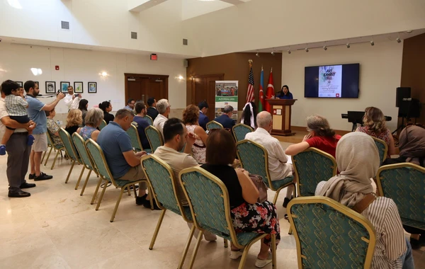 Aziz Sancara "Diaspor fəaliyyətində xidmətə görə" medalı təqdim edilib - FOTO