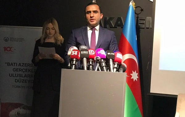"Qərbi Azərbaycan həqiqətləri beynəlxalq müstəvidə" Türkiyə Forumu keçirilib - FOTO