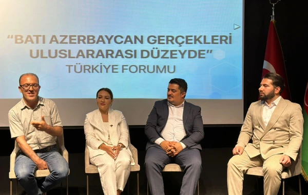 "Qərbi Azərbaycan həqiqətləri beynəlxalq müstəvidə" Türkiyə Forumu keçirilib - FOTO