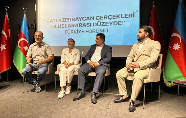 "Qərbi Azərbaycan həqiqətləri beynəlxalq müstəvidə" Türkiyə Forumu keçirilib - FOTO