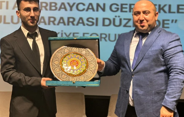 "Qərbi Azərbaycan həqiqətləri beynəlxalq müstəvidə" Türkiyə Forumu keçirilib - FOTO