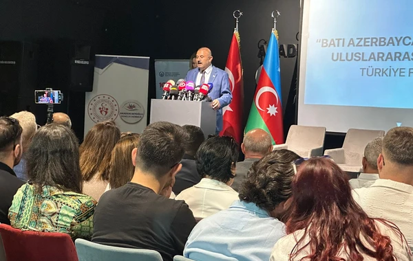"Qərbi Azərbaycan həqiqətləri beynəlxalq müstəvidə" Türkiyə Forumu keçirilib - FOTO