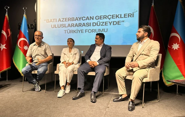 "Qərbi Azərbaycan həqiqətləri beynəlxalq müstəvidə" Türkiyə Forumu keçirilib - FOTO