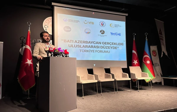 "Qərbi Azərbaycan həqiqətləri beynəlxalq müstəvidə" Türkiyə Forumu keçirilib - FOTO