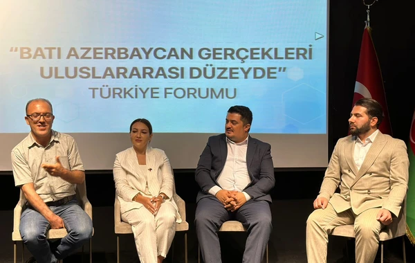"Qərbi Azərbaycan həqiqətləri beynəlxalq müstəvidə" Türkiyə Forumu keçirilib - FOTO