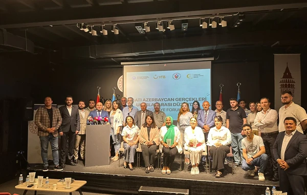 "Qərbi Azərbaycan həqiqətləri beynəlxalq müstəvidə" Türkiyə Forumu keçirilib - FOTO