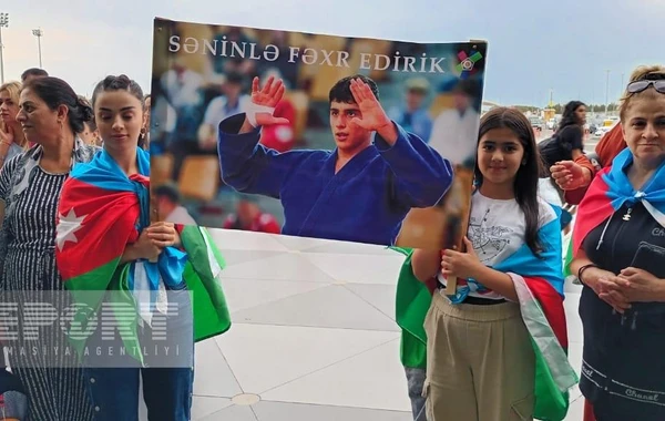 Sloveniyada möhtəşəm nəticə əldə edən Azərbaycan cüdoçuları Vətənə qayıdıblar - FOTO