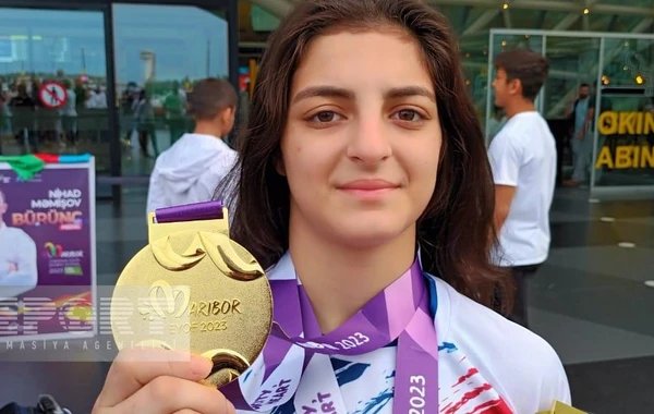 Sloveniyada möhtəşəm nəticə əldə edən Azərbaycan cüdoçuları Vətənə qayıdıblar - FOTO