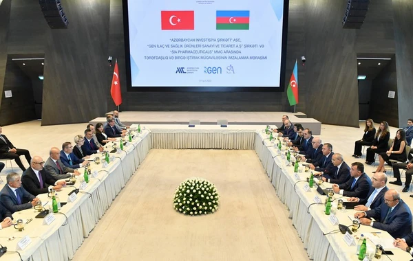 Azərbaycan Türkiyə ilə birgə əczaçılıq məhsullarının istehsalı zavodu tikəcək - FOTO