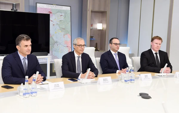 SOCAR prezidenti “ACWA Power” şirkətinin baş icraçı direktoru ilə görüşüb - FOTO