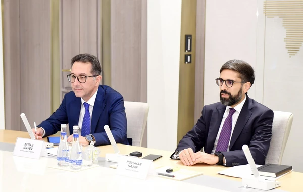 SOCAR prezidenti “ACWA Power” şirkətinin baş icraçı direktoru ilə görüşüb - FOTO