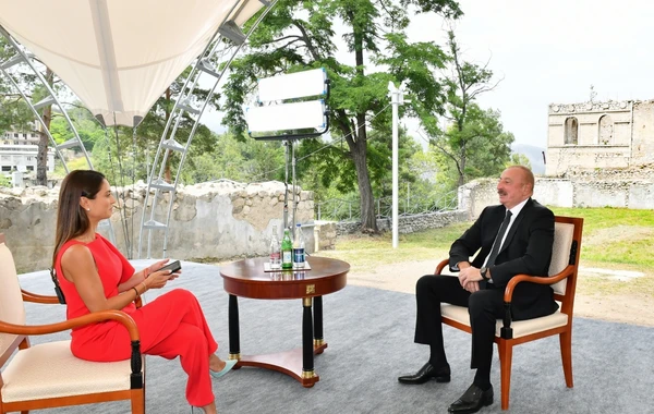 Prezident İlham Əliyevin “Euronews”a müsahibəsi - VİDEO