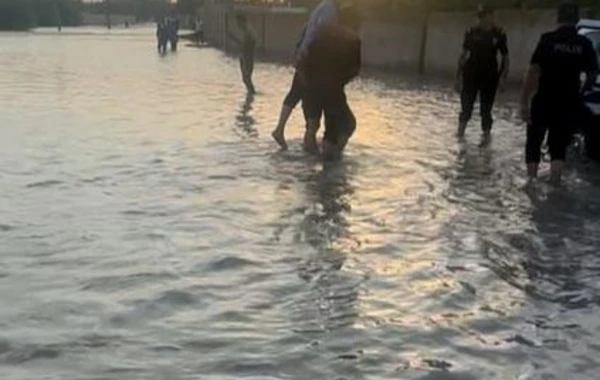 Bərdədə Yuxarı Qarabağ kanalında bənd uçub, iki kəndin ərazisini su basıb - YENİLƏNİB - FOTO