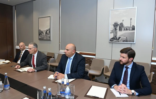 Ceyhun Bayramov ABŞ rəsmisi ilə Azərbaycan-Ermənistan sülh prosesini müzakirə edib - FOTO