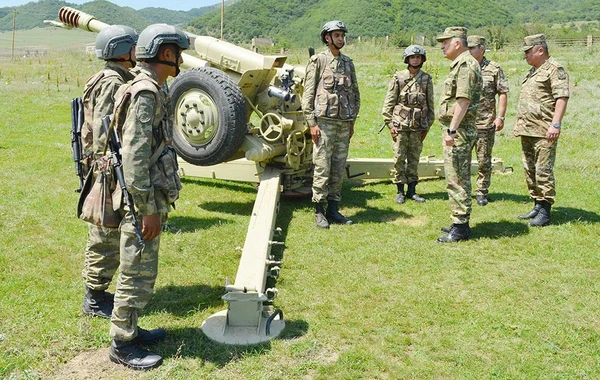 Baş Qərargah rəisi NATO konsepsiyası çərçivəsində yaradılmış bölmələrdə olub - FOTO