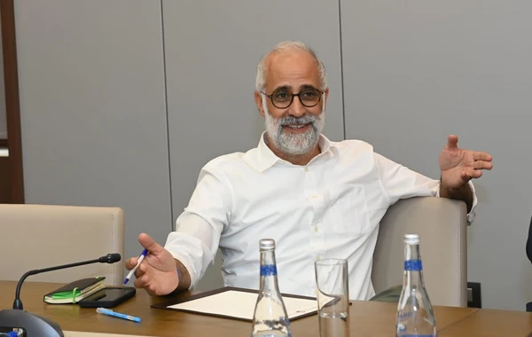 Ayxan Hacızadə ABŞ-dan olan jurnalistləri regiondakı vəziyyət barədə məlumatlandırıb - FOTO