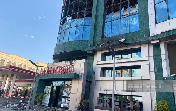 “Green House” şadlıq evində yanğın 500 kvadratmetr ərazini əhatə edib - FOTOREPORTAJ