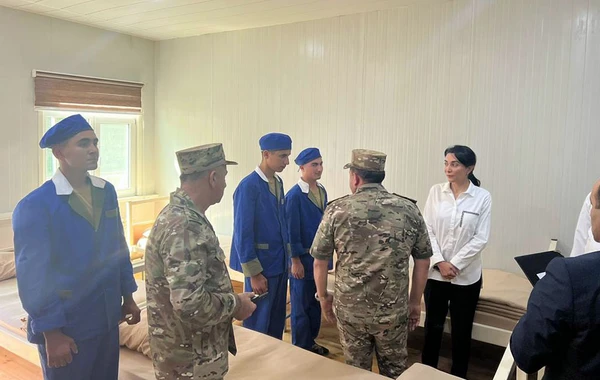 Представители Аппарата Омбудсмена посетили воинскую часть - ФОТО