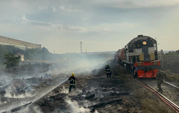 Biləcəridə güclü yanğın olub - FOTO/VİDEO
