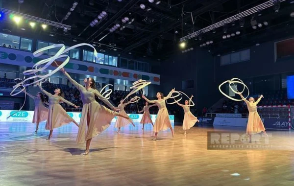 В Баку состоялась церемония открытия чемпионата Европы по гандболу среди девушек U17 - ФОТО
