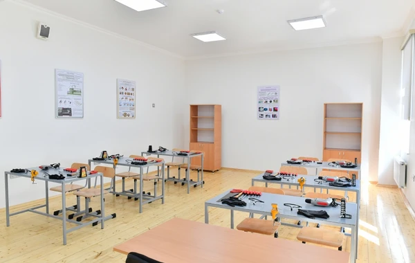 Şəmkirdə Məhəmməd Füzuli adına məktəb-liseyin yeni binasının açılışı olub - YENİLƏNİB - FOTO
