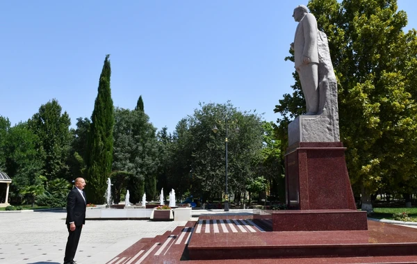 Prezident İlham Əliyev Samux rayonuna səfər edib - FOTO - YENİLƏNİB