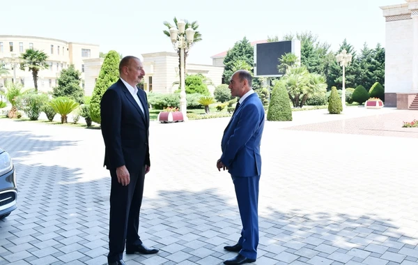 Президент Ильхам Алиев посетил Бардинский район - ФОТО