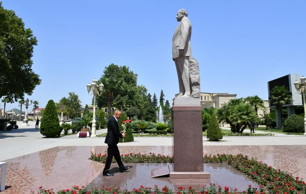 İlham Əliyev Bərdə rayonuna səfər edib - FOTO - YENİLƏNİB