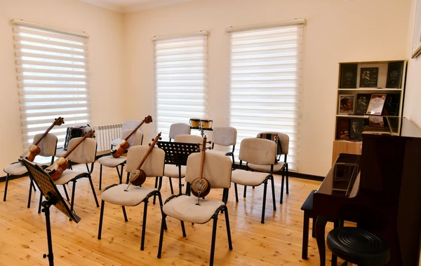 Samuxda Sərkar kənd uşaq musiqi məktəbinin yeni binası istifadəyə verilib - YENİLƏNİB - FOTO