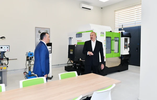 Bərdədə Qarabağ Regional DOST Mərkəzinin və Qarabağ Regional Peşə Hazırlığı Mərkəzinin açılışı olub - FOTO - YENİLƏNİB