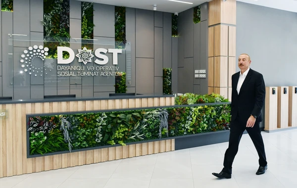 Bərdədə Qarabağ Regional DOST Mərkəzinin və Qarabağ Regional Peşə Hazırlığı Mərkəzinin açılışı olub - FOTO - YENİLƏNİB