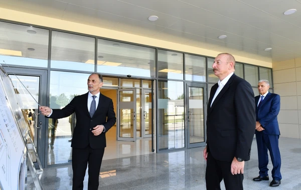 Samux Rayon Mərkəzi Xəstəxanasının yeni binasının açılışı olub - YENİLƏNİB - FOTO