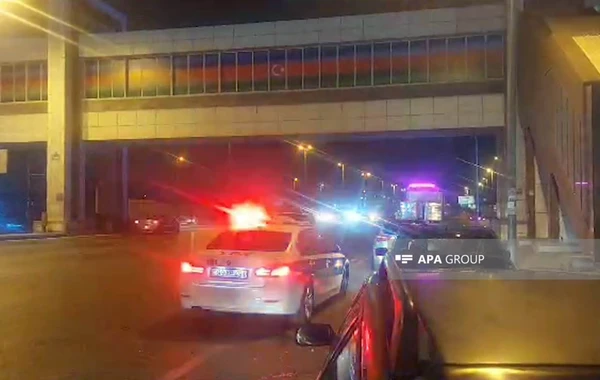 "Baku Bus"ın avtobusu ilə minik maşını toqquşub - FOTO