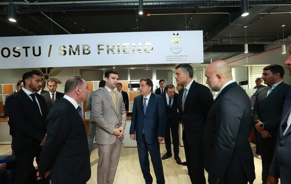 На таможенно-пограничном посту "Красный мост" заработал офис "KOB dostu" - ФОТО