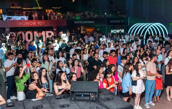 200 meqapikselli “HONOR 90” smartfonunun musiqili təqdimatı - FOTO
