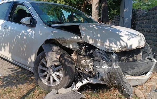 Qəzada xəsarət alanları aparan təcili yardım maşını da qəzaya düşüb - YENİLƏNİB - FOTO